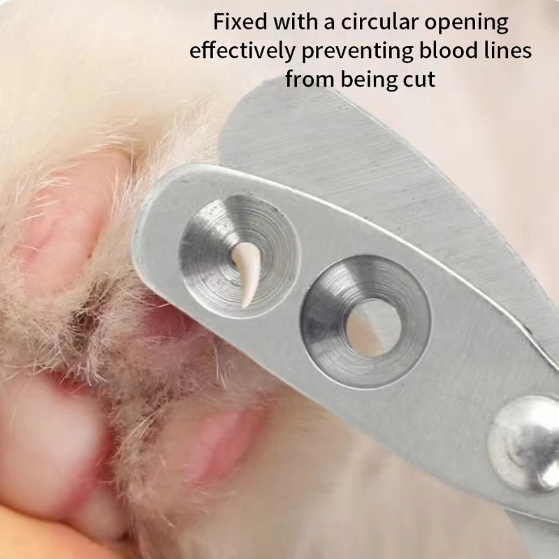 Cortauñas profesional para gatos y perros pequeños, cortador de garras para cachorros de acero inoxidable, cortaúñas para el cuidado de uñas de mascotas